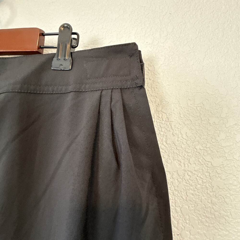RipSkirt Length 3 Wrap Skirt Solid Black Size XL 16-18 Pockets Classic Minimal - Picture 3 of 8